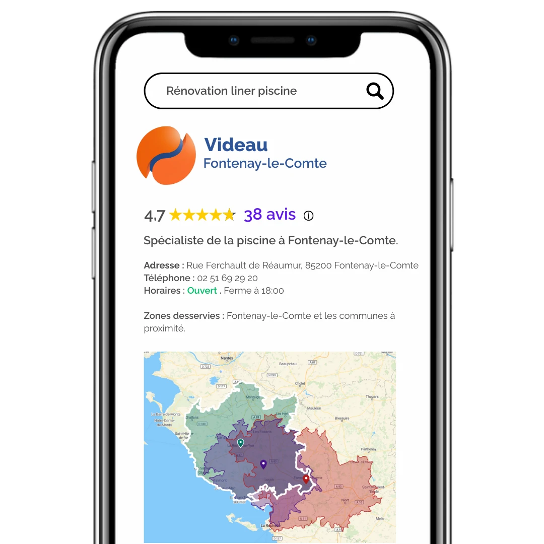 Rénovation liner et membrane armée Fontenay le comte