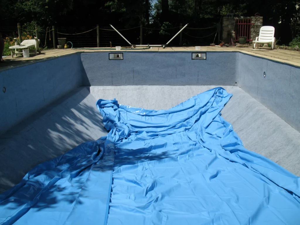 Rénovation liner et membrane armée en Vendée (3)