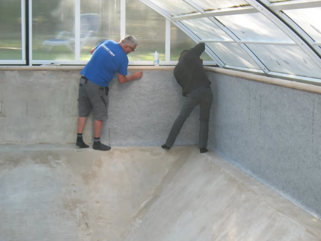 Rénovation liner et membrane armée en Vendée (4)