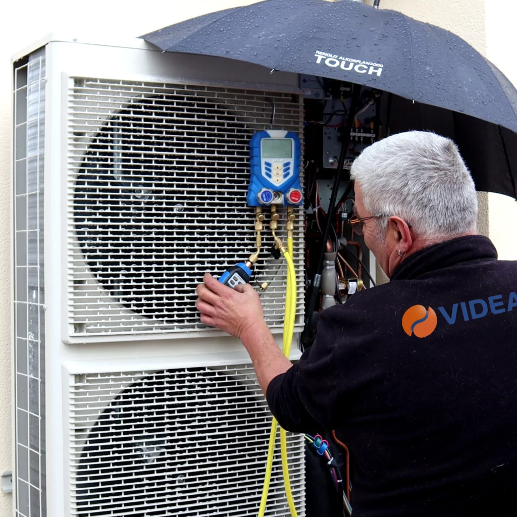 Installation pompe à chaleur air eau